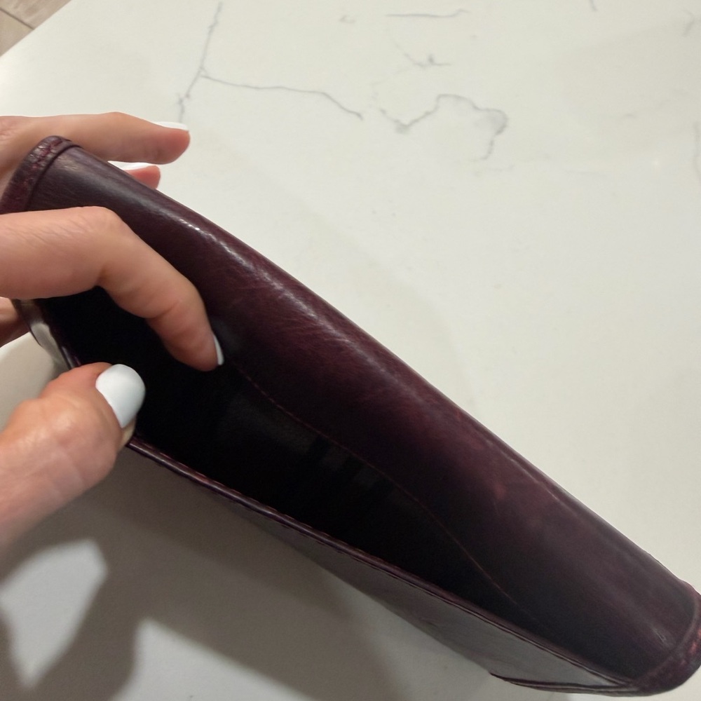 Frye Dark Burgundy Leather Wallet - Picture 3 of 3